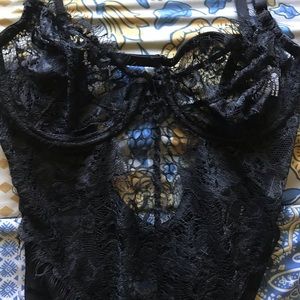 BLACK LACE BODYSUIT ✨SOLD✨
